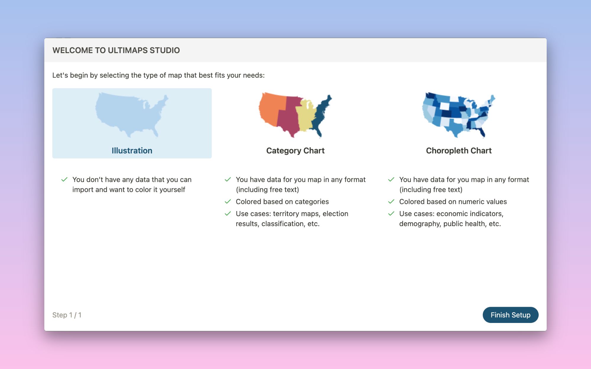 Create color-coded map of the world: choose illustration