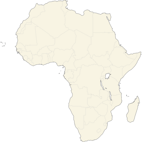 Preview of Vector Map of Africa