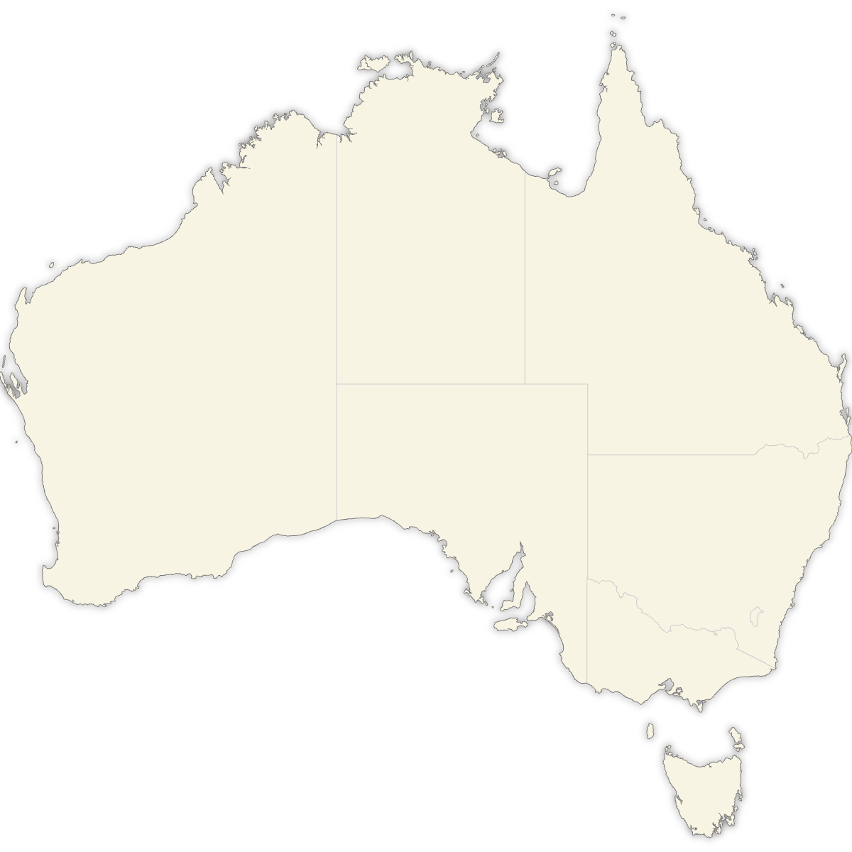 Australia — States and Territories