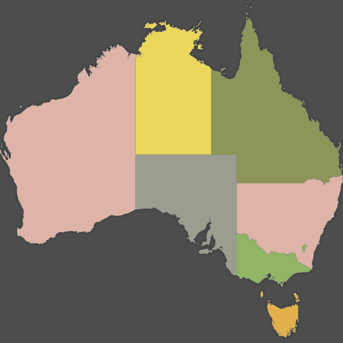 Australia — States and Territories