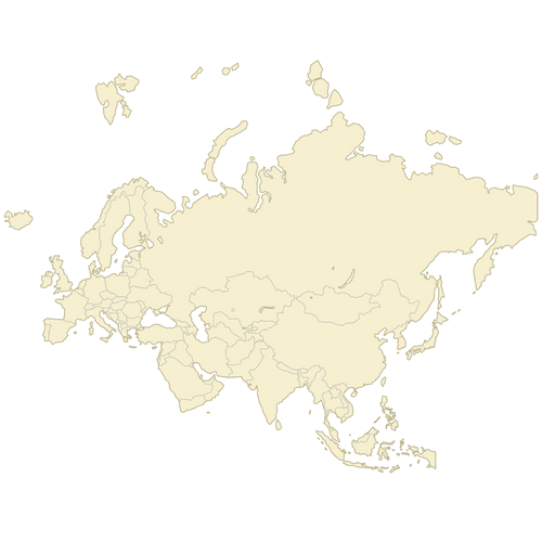 Preview of Vector Map of Eurasia