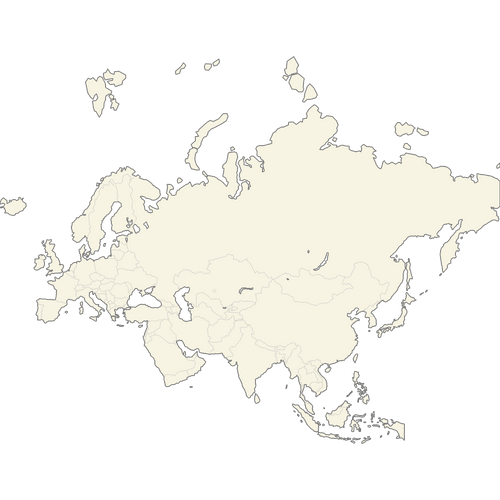 Preview of Vector Map of Eurasia