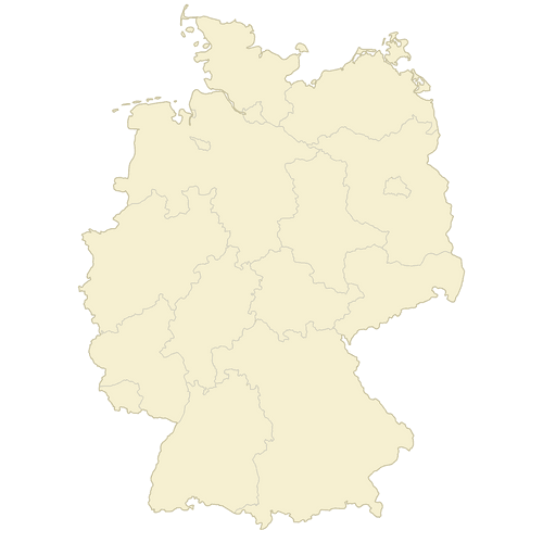 Preview of Vector Germany States Map