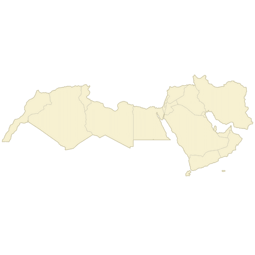 Map of MENA Countries — Ultimaps