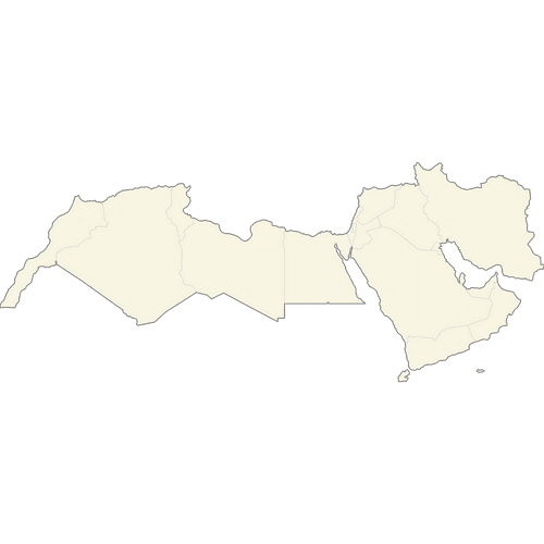 Map of MENA Countries — Ultimaps