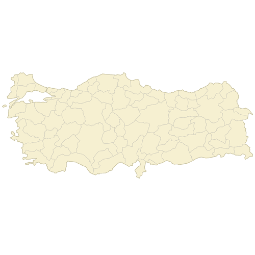 Preview of Blank Map of Turkey