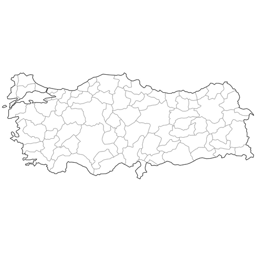 Preview of Outline Map of Turkey