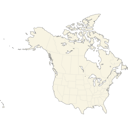 Preview of Vector Map of the United States and Canada