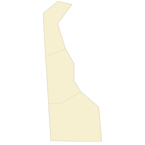 Preview of Vector Map of Delaware Counties