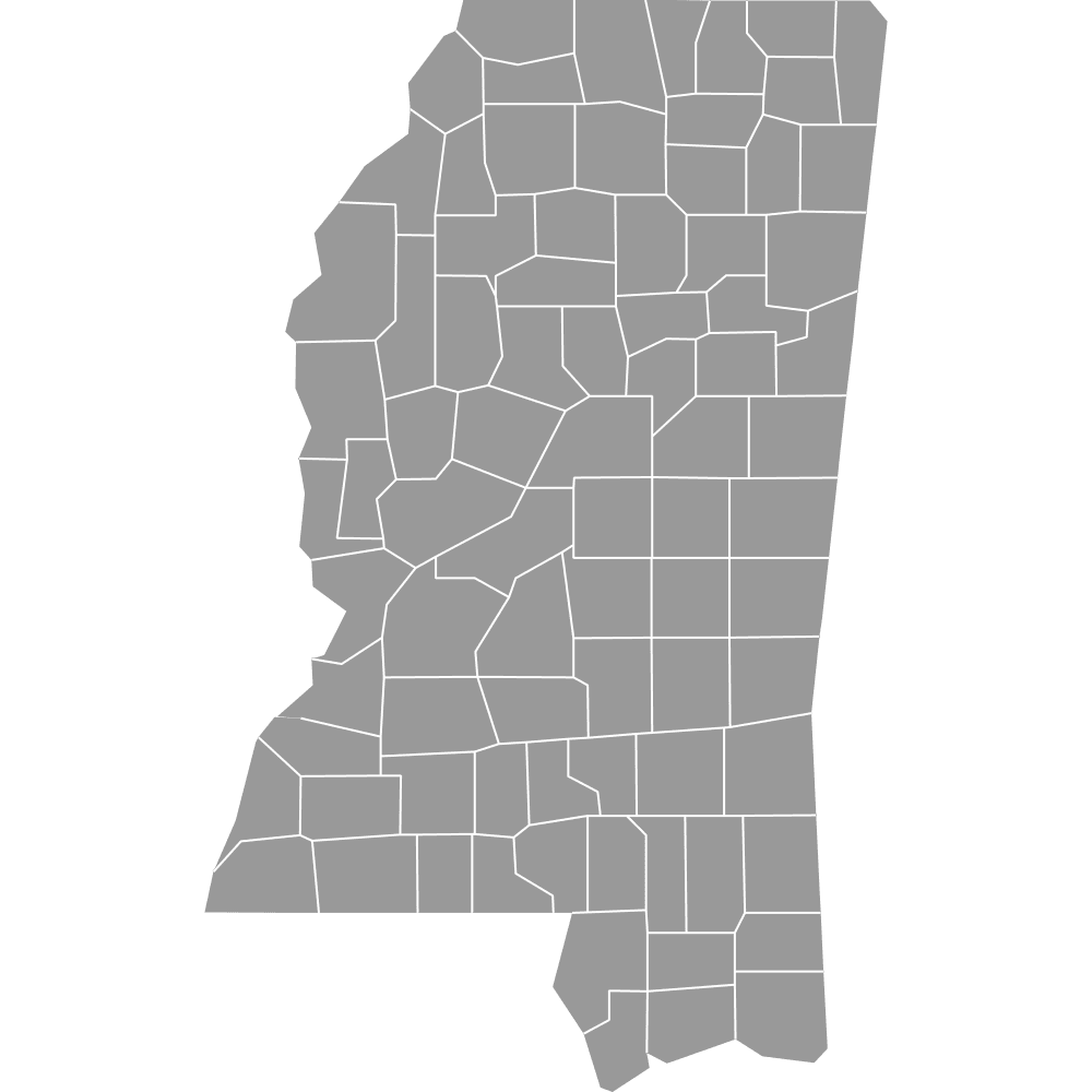 Preview of Mississippi, US — Counties