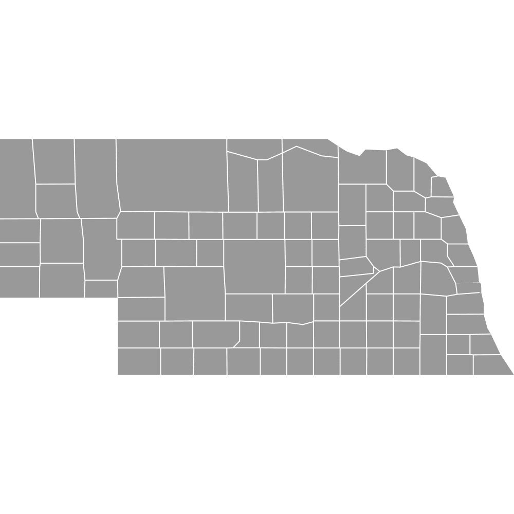 Preview of Nebraska, US — Counties