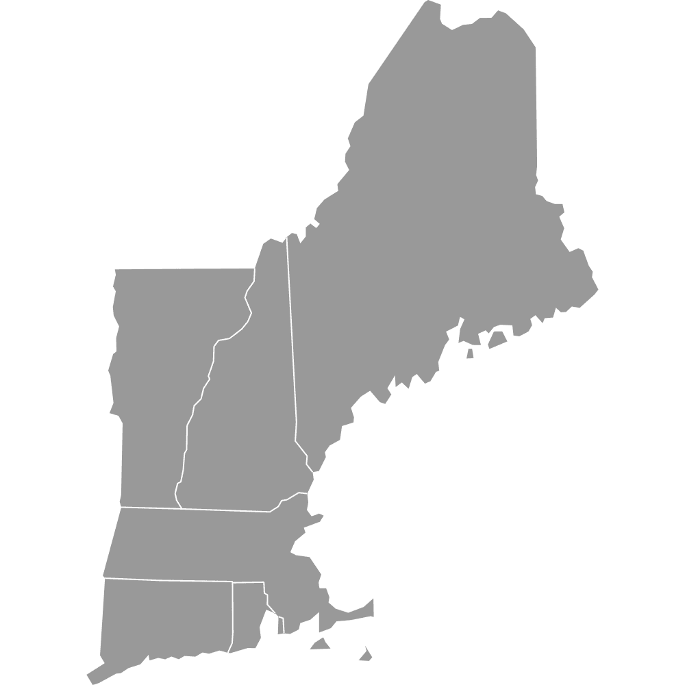 Preview of New England, US — States