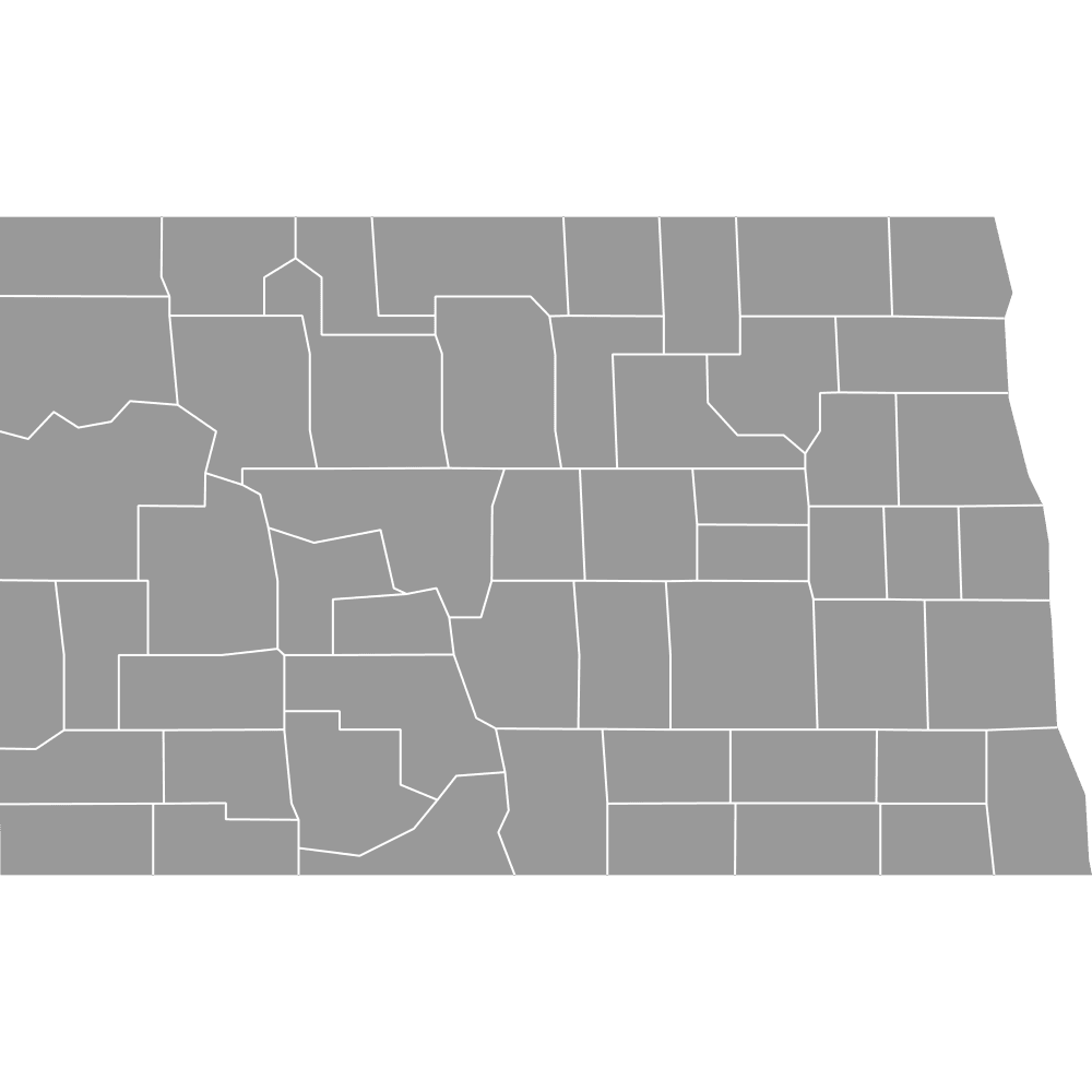 Preview of North Dakota, US — Counties