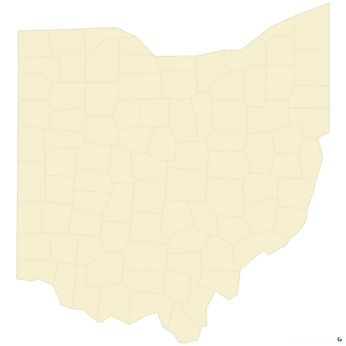 Preview of Vector Map of Ohio Counties