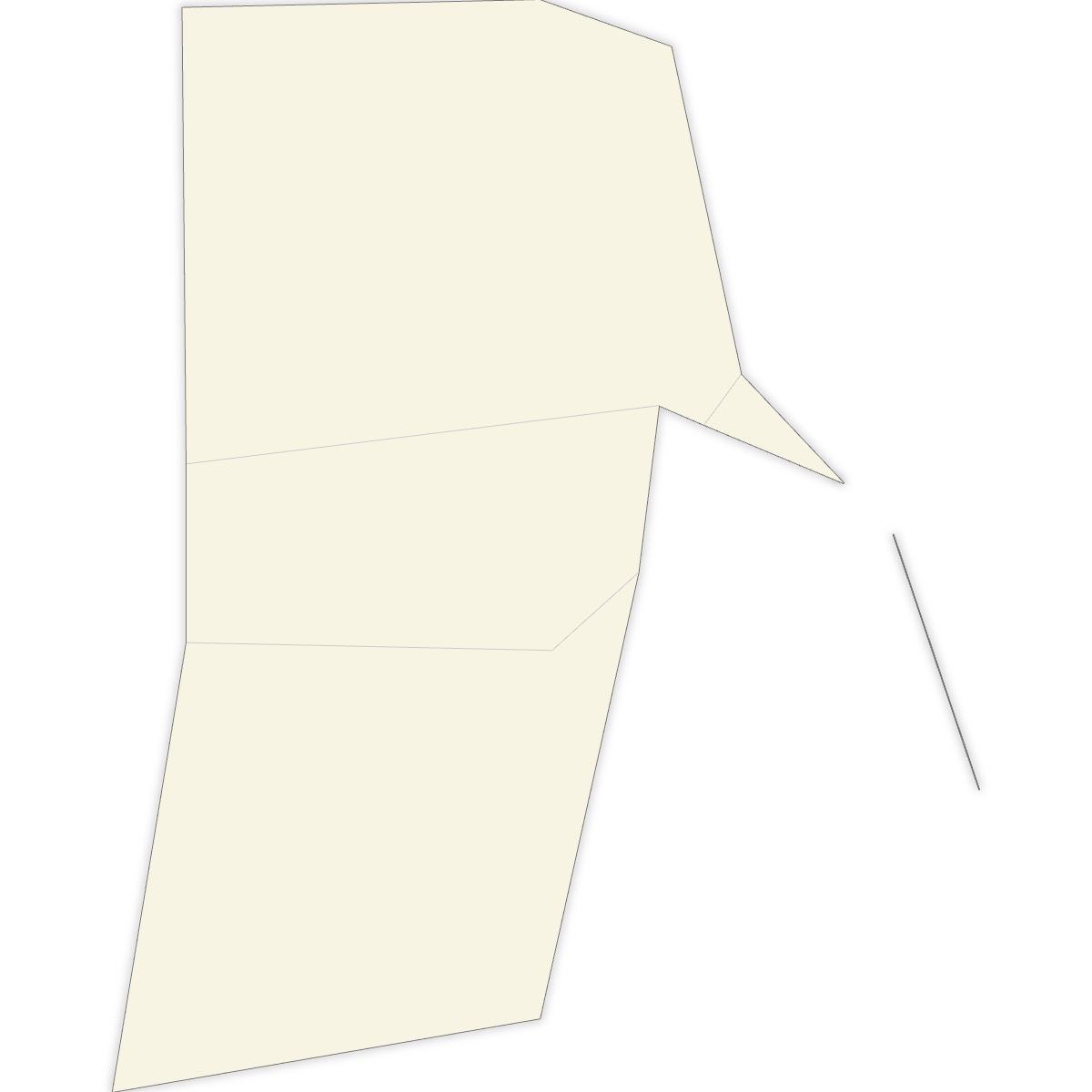 Blank Map of Rhode Island Counties