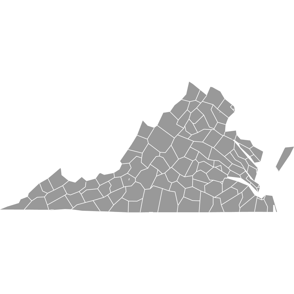 Preview of Virginia, US — Counties