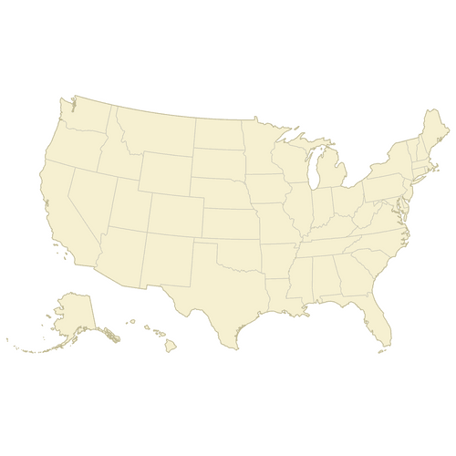 Preview of Vector Map of the United States