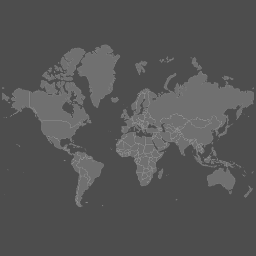 Preview of Blank Map of the World (Dark)