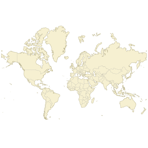 Preview of Blank Map of the World