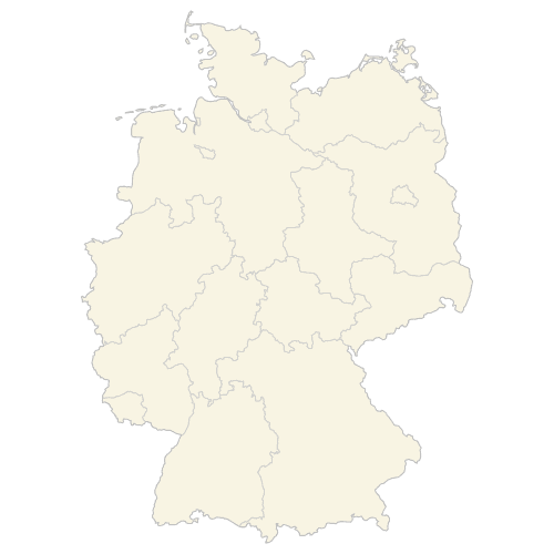 Map of the Germany