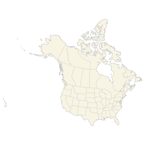 United States and Canada - States and Provinces